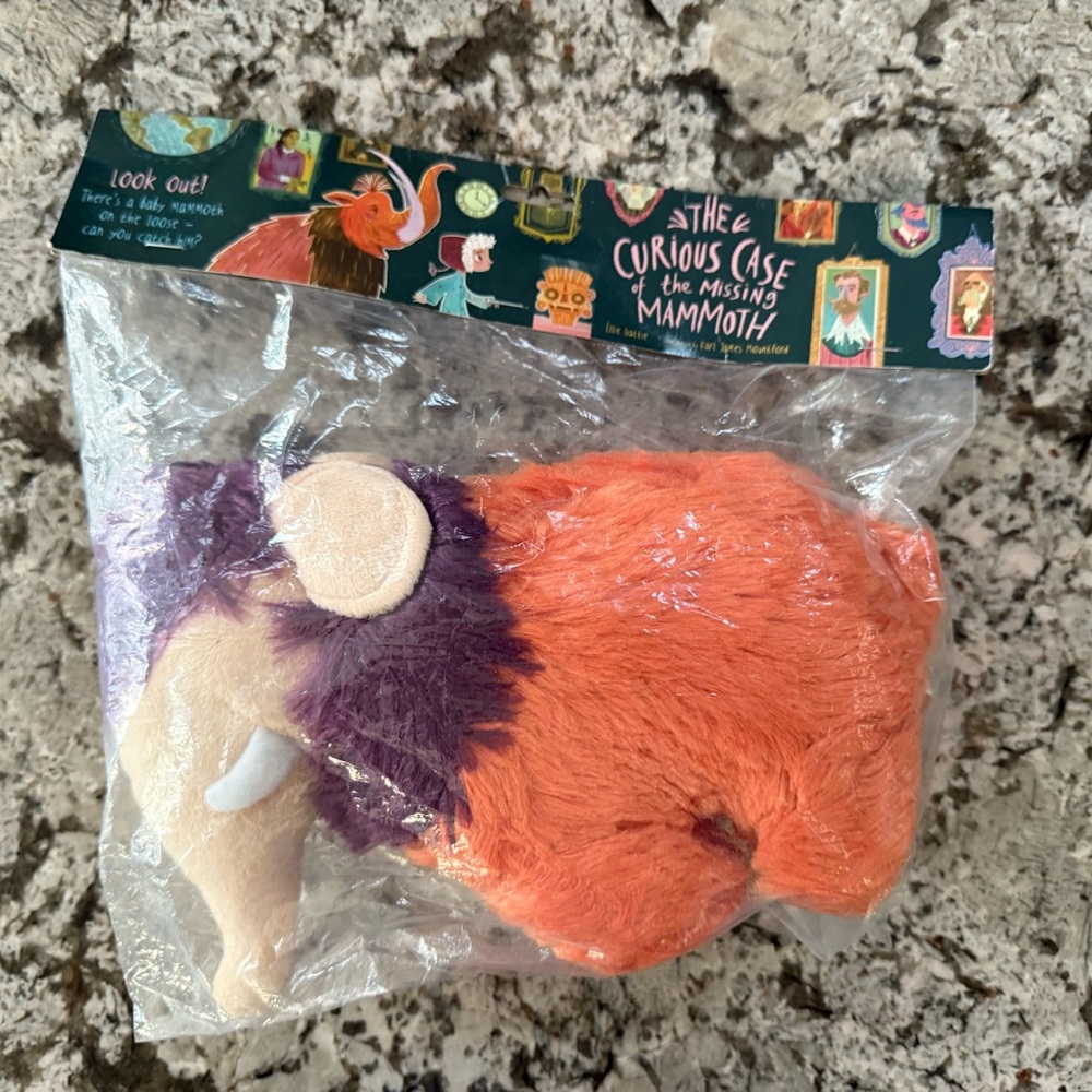 NWT The Curious Case of the missing Mammoth plushie